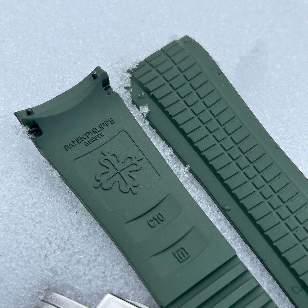 Aftermarket SC rubber strap Patek Philippe aquanaut 5168G